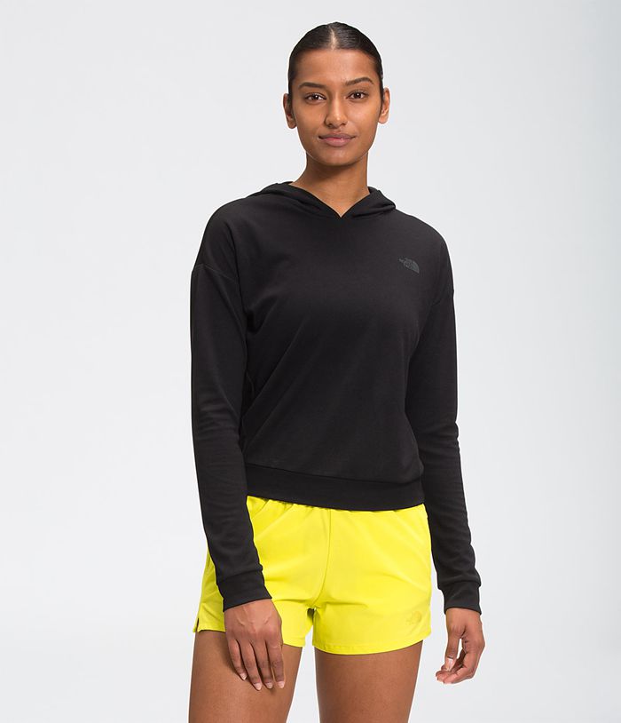 The North Face Wander Sun Womens Hoodie Black 380257-ROQ